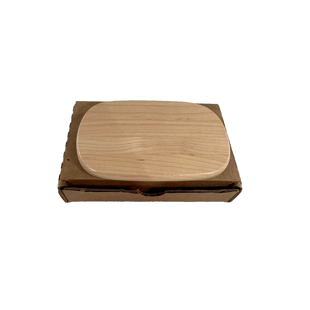 2001 Hostess Appreciation Lid #50750 6"L x 4"W Light Stain